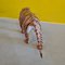 Hand-Painted Leather and Wrapped Papier-Mâché Tiger, 1960s, Image 5