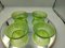Green Glass Bowls, 1960s, Set of 4, Image 1