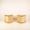 Curvy Bedside Tables in Aldo Tura Parchment for Tura Milan, 1960s, Set of 2 7