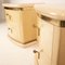 Curvy Bedside Tables in Aldo Tura Parchment for Tura Milan, 1960s, Set of 2 10