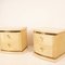 Curvy Bedside Tables in Aldo Tura Parchment for Tura Milan, 1960s, Set of 2 5