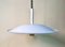 Scandinavian Postmodern Height-Adjustable Aluminium Halogen Hanging Lamp, 1980s 6