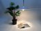 Scandinavian Postmodern Height-Adjustable Aluminium Halogen Hanging Lamp, 1980s 11