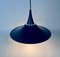 Scandinavian Aluminium & Opaline Glass Tulip Hanging Lamp, 1970s 1