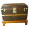 Small Monogram Steamer Trunk from Louis Vuitton, 1920s, Image 1