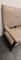 Sofa aus lackiertem Messing Holz und Leder 4