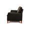 Black Leather 3-Seater Sofa from Hülsta 8