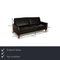 Black Leather 3-Seater Sofa from Hülsta 2