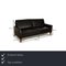 Black Leather 3-Seater Sofa from Hülsta, Image 2