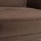 Sofá de tres plazas Grace de tela de terciopelo marrón de Bolia, Imagen 3