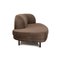 Grace 3-Sitzer Sofa aus braunem Veloursstoff von Bolia 8