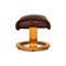 Footstool in Brown Leather from Stressless 9