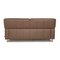 Concept Plus 3-Seater Sofas in Brown Leather from Ewald Schillig, Set of 2 8