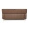 Concept Plus 3-Seater Sofas in Brown Leather from Ewald Schillig, Set of 2, Image 8