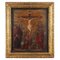 Crucifixión con los santos Pablo, Magdalena y Bartolomé, óleo sobre lienzo, enmarcado, Imagen 1