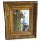 Espejo de pared de madera dorada, Francia, siglo XIX, Imagen 4