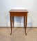 Biedermeier Side Table with Drawer in Cherry Wood, 1825, Image 2