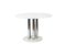 Round Table in Marble and Chrome Metal, 1970s 1