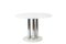 Round Table in Marble and Chrome Metal, 1970s, Image 1