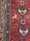 Shahsavan Tribal Manufacture Rug with Red Background and Zoomorphic Motifs, 1890s, Image 3