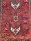 Shahsavan Tribal Manufacture Rug with Red Background and Zoomorphic Motifs, 1890s 5