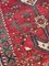 Shahsavan Tribal Manufaktur Teppich mit rotem Hintergrund und zoomorphen Motiven, 1890er 10