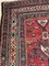 Shahsavan Tribal Manufacture Rug with Red Background and Zoomorphic Motifs, 1890s 4