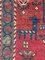 Shahsavan Tribal Manufacture Rug with Red Background and Zoomorphic Motifs, 1890s 14