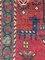 Shahsavan Tribal Manufaktur Teppich mit rotem Hintergrund und zoomorphen Motiven, 1890er 14
