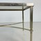 Mid-Century Brass and Smoked Glass Coffee Table, 1950s 5