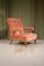 Victorian Ash Open Armchair from Holland & Sons, 1870, Image 1