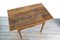 Antique Continental Geometric Oak Side Table 5