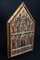 Neo-Gothic Painted Wooden Panel Biblical Scene 5