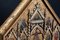 Neo-Gothic Painted Wooden Panel Biblical Scene 6
