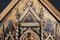 Neo-Gothic Painted Wooden Panel Biblical Scene 9