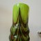 Space Age Green, Brown and Black Opaline Vase attributed to Carlo Moretti, 1970s 8