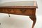 Burr Walnut Leather Top Desk, 1900s 10