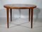 Extendable Danish Dining Table in Teak, 1960s, Image 6