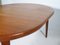 Extendable Danish Dining Table in Teak, 1960s, Image 9