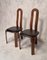 Oak Dining Chairs by Bruno Rey for Dietiker, 1970s, Set of 2 3