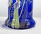 Blaue Jugendstil Vase, 1890er 6