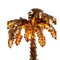 Lámparas de mesa francesas Mid-Century con palmera. Juego de 2, Imagen 6