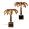Mid-Century French Palm Tree Table Lamps, Set of 2 1