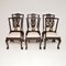 Chippendale Dining Chairs, 1890s, Set of 6 1