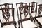 Chippendale Dining Chairs, 1890s, Set of 6 2