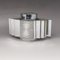 Table Lighter in Aluminium by Sarome, 1960s 4