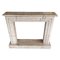 Portuguese Pink Marble Fireplace, Image 1