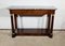 Empire Console Table in Mahogany 6