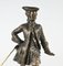 Il gentiluomo con il tricorno, fine XIX secolo, bronzo, Immagine 4