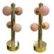 Pink Murano Glass Table Lamps, 1960s, Set of 2 1